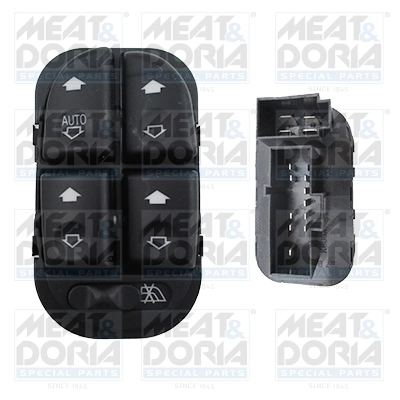 Switch, window regulator